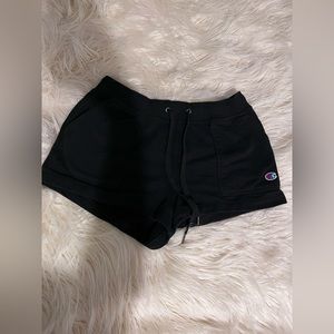 Black champion shorts